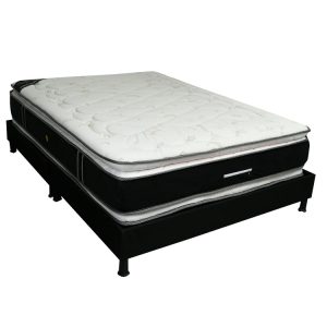 Combo Pillow Top Diamante + Base Cama